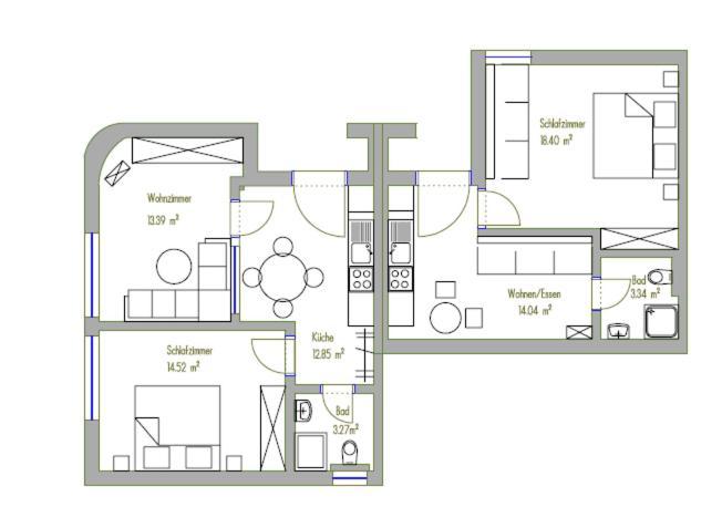 Spatla Appartements Гашурн Екстер'єр фото